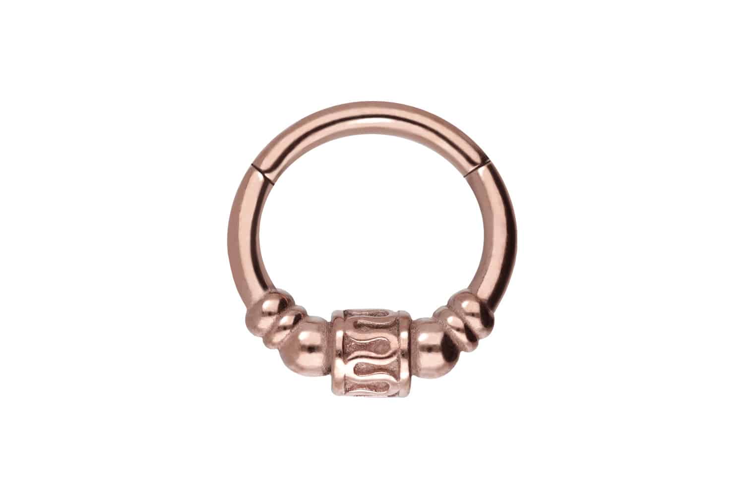 Chirurgenstahl Segmentring Clicker Piercing ETHNO-DESIGN